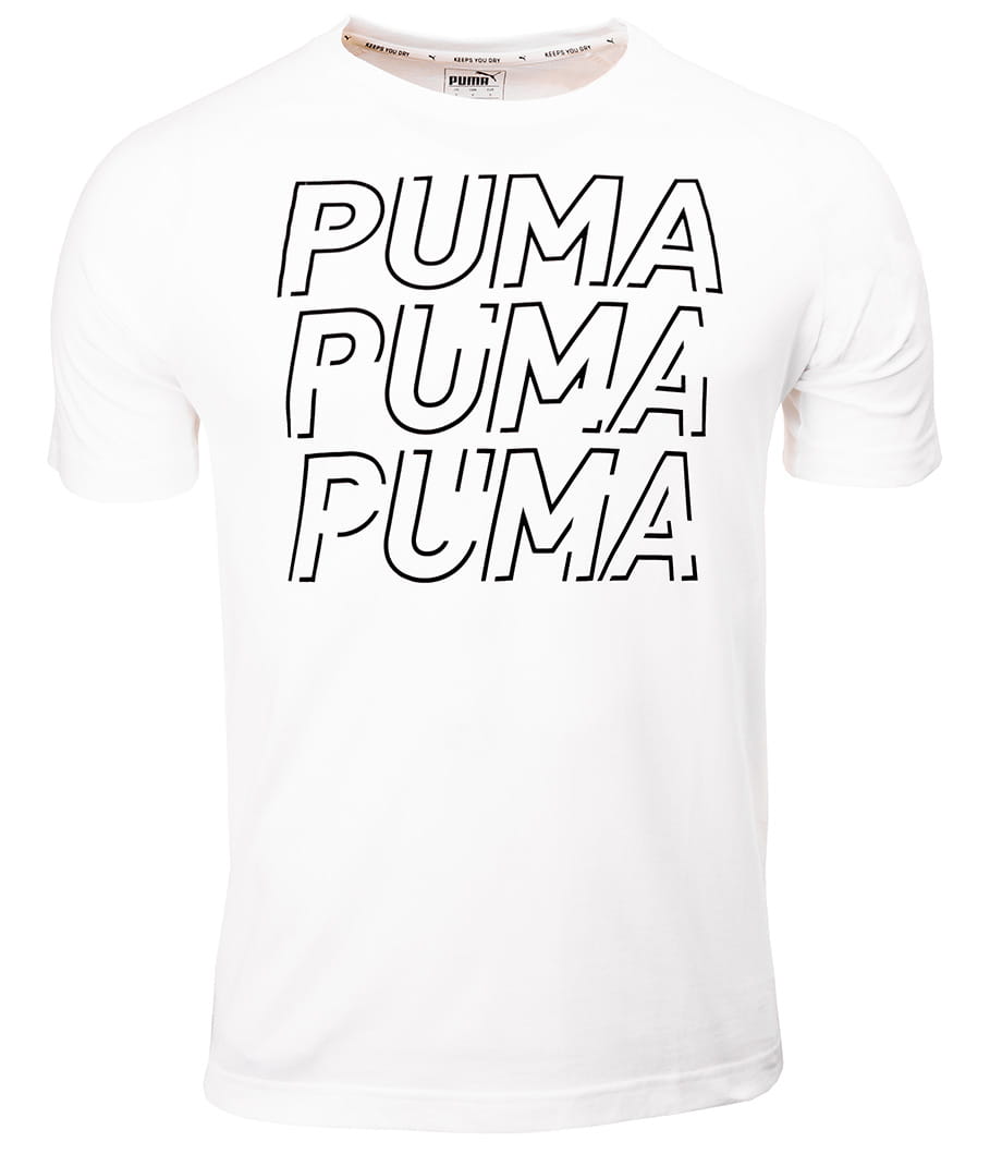 Camiseta Puma para hombre Modern Sports Manga Corta - 581489-02 - blanco - depor8