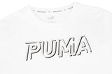 Camiseta Puma para hombre Puma Modern Sports Logo Tee Manga Corta - 585818-52 - blanco ofrece depor8.com opiniones