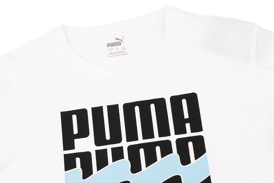 Camiseta Puma para hombre Summer Graphic Tee - 581553-02 - blanco - depor8