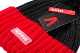 Gorro Alpinus Lana de Merino - A8-R - gris/rojo - depor8